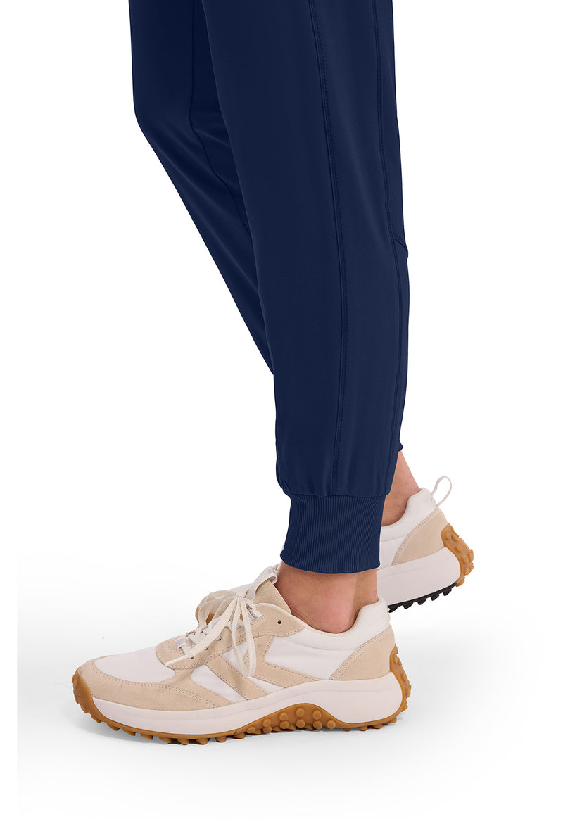 Navy - Women's Mid Rise Jogger (View 4)