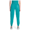 teal blue - Mid Rise Jogger