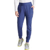 navy - Mid Rise Tapered Leg Drawstring Pant
