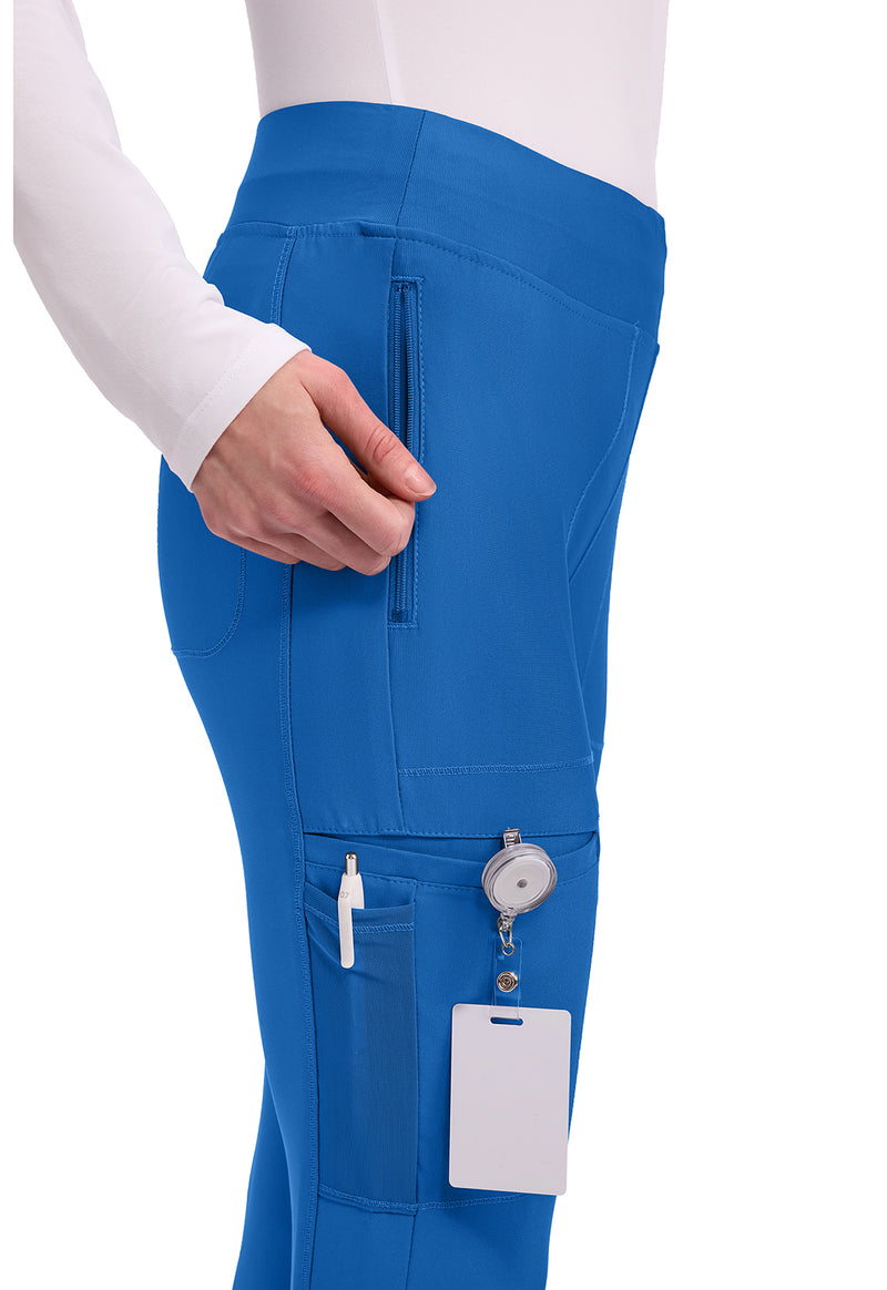 royal - Mid Rise Tapered Leg Drawstring Pant (View 2)