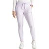 lavender haze - Mid Rise Tapered Leg Drawstring Pant