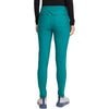 hunter green - Mid Rise Tapered Leg Drawstring Pant