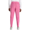 blush berry - Mid Rise Tapered Leg Drawstring Pant