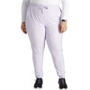 lavender haze - Mid Rise Tapered Leg Drawstring Pant