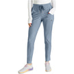 Mid Rise Tapered Leg Drawstring Pant