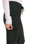 olive branch - Mid Rise Tapered Leg Drawstring Pant (View 4)