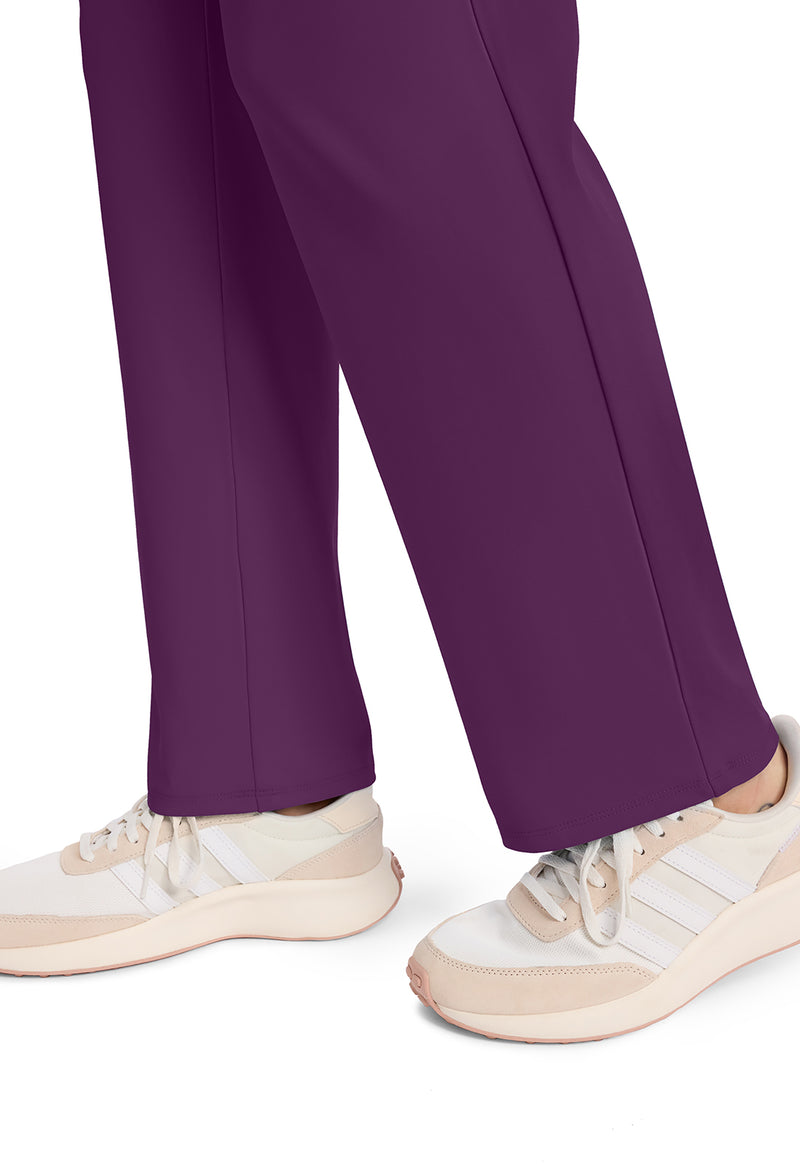 Wild Mulberry - Women's 5-Pocket Straight Leg Scrub Pants – Petite (View 4)