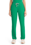 Green Apple - Cherokee Achieve Women Scrub Pants - Front View