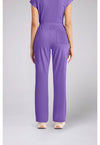 Lilac Bloom - Cherokee Achieve Women Scrub Pants - Back View