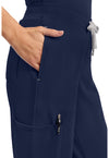Navy - Women's 5-Pocket Straight Leg Scrub Pants – Regular (View 3)