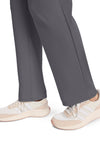 Pewter - Women's 5-Pocket Straight Leg Scrub Pants – Regular (View 4)