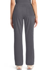 Pewter - Cherokee Achieve Women Scrub Pants - Back View