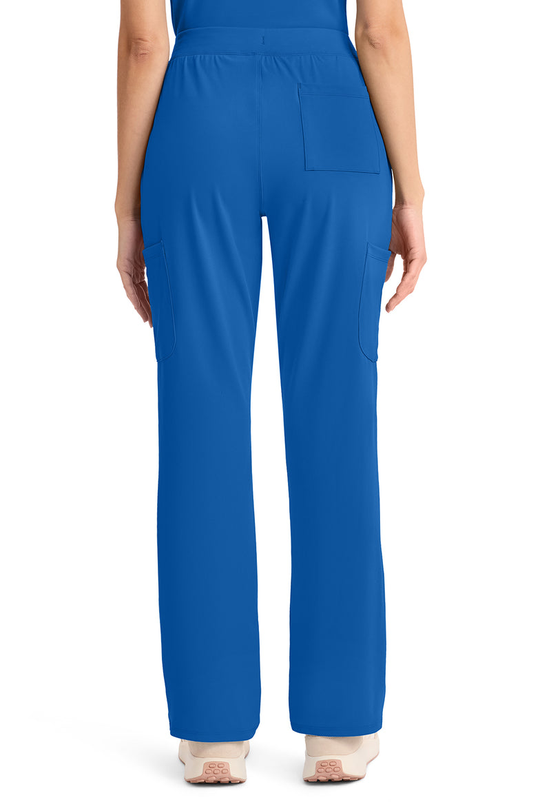 Royal - Cherokee Achieve Women Scrub Pants - Back View
