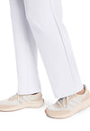 WHITE - Women's 5-Pocket Straight Leg Scrub Pants – Regular (View 4)