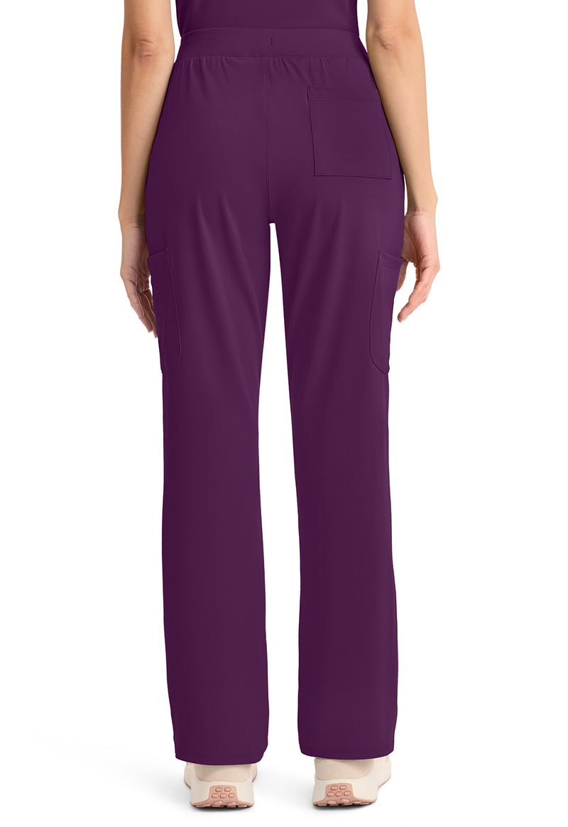 Wild Mulberry - Cherokee Achieve Women Scrub Pants - Back View