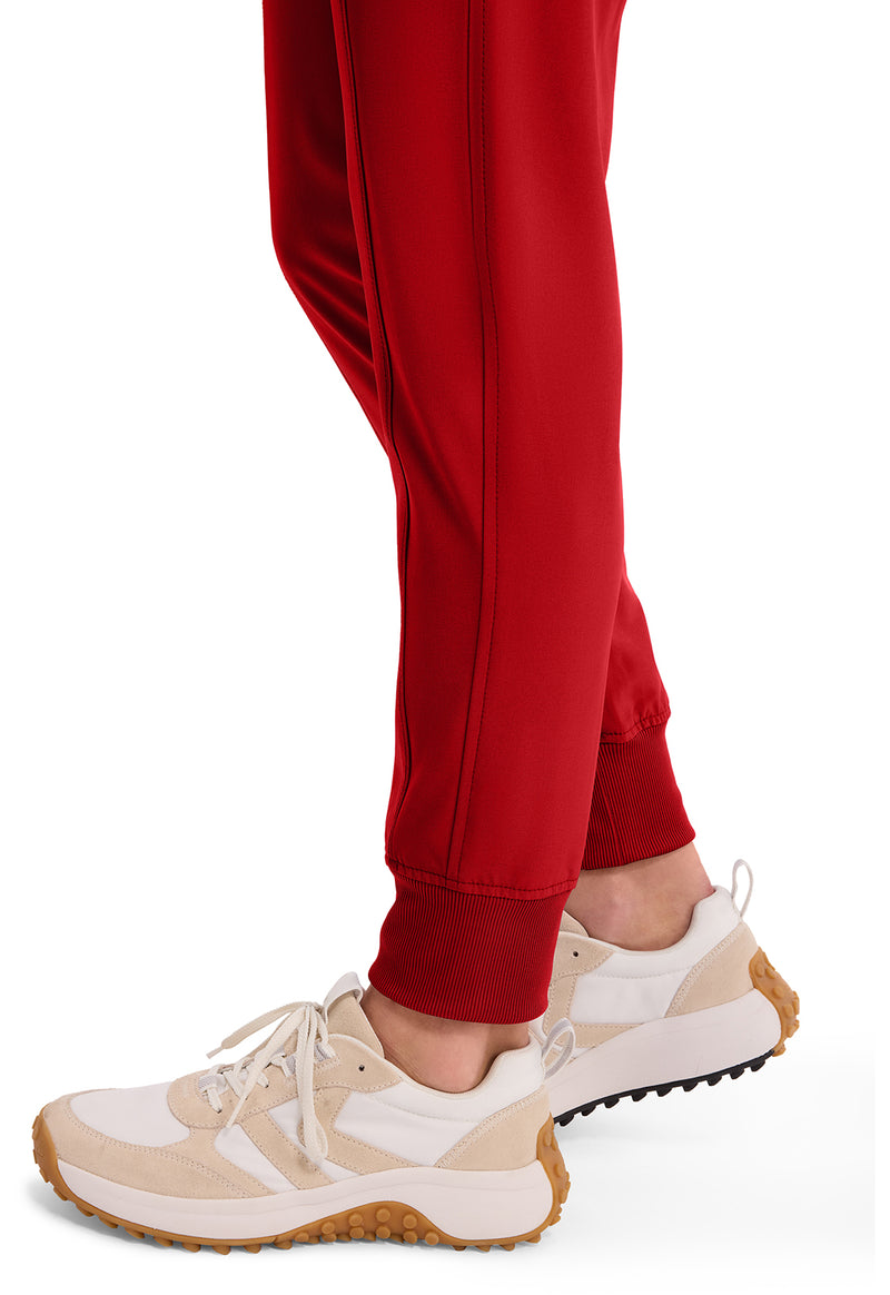 Red - Women's Mid Rise Jogger – Petite (View 3)