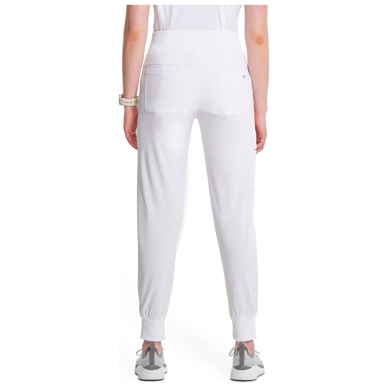 white - Mid Rise Jogger