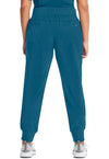 Caribbean Blue - Cherokee IN Infinity Women Scrub Pants - Back View