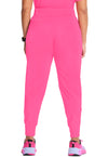 Carmine Pink - Cherokee IN Infinity Women Scrub Pants - Back View