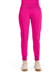 Carmine Pink - Cherokee IN Infinity Women Scrub Pants - Front View