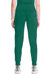 Hunter Green - Cherokee IN Infinity Women Scrub Pants - Back View