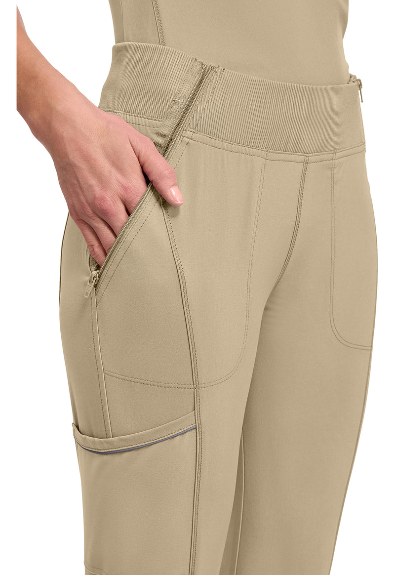 khaki - Mid Rise Jogger (View 2)