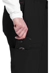 Black - Men's Mid Rise Jogger (View 3)
