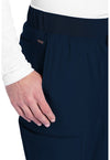 Navy - Men's Mid Rise Jogger (View 2)
