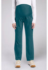 Caribbean Blue - Cherokee WW Originals Ultra Women Scrub Pants - Front View