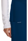 Navy - Women's Maternity Straight leg Scrub Pants (View 2)