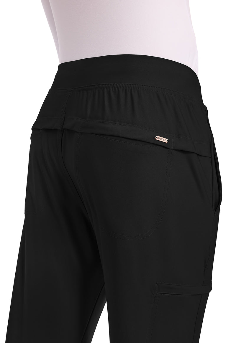 black - Men's Tapered Leg Pull-on Pant (View 2)