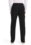 black - Men's Tapered Leg Pull-on Pant (Back)