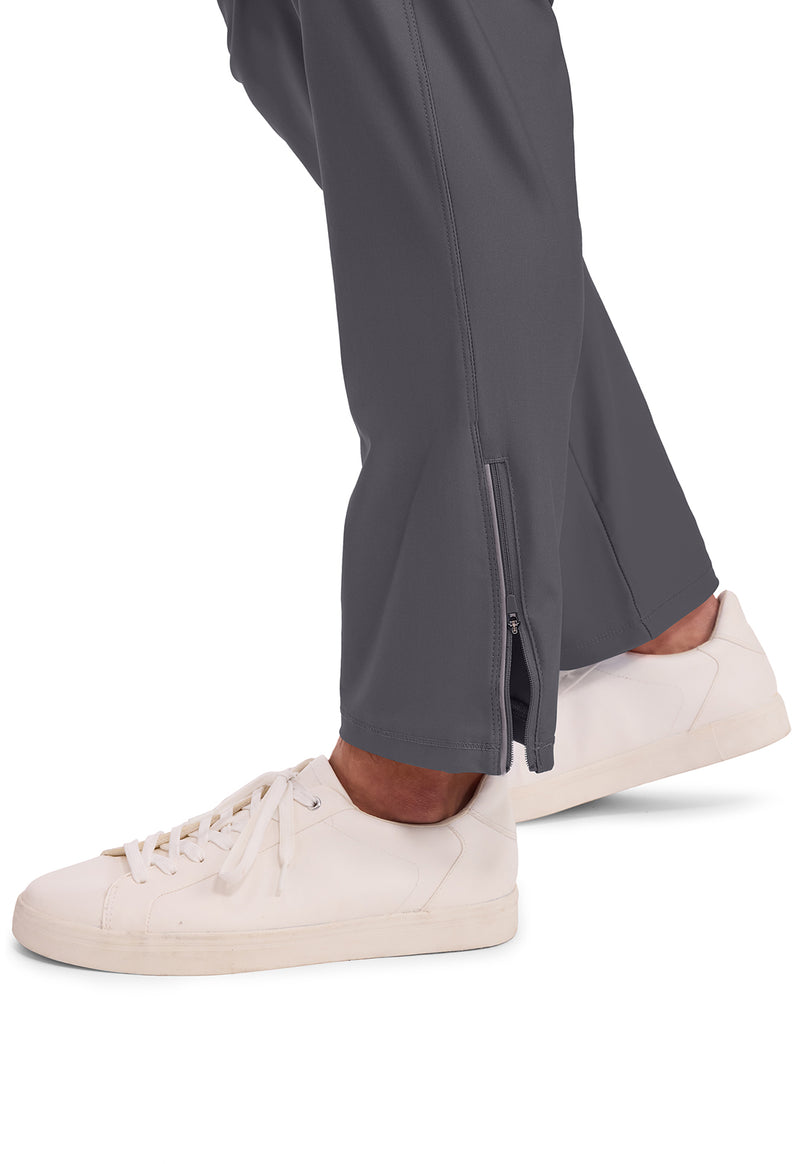 pewter - Men's Tapered Leg Pull-on Pant (View 4)
