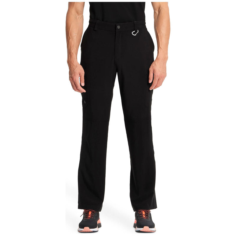 black - Men's Fly Front Pant