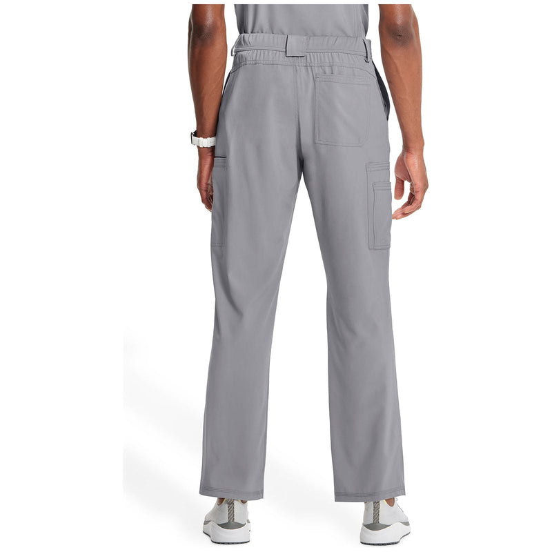grey - Men's Fly Front Pant