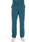 Caribbean Blue - Cherokee IN Infinity Men Scrub Pants - Front View