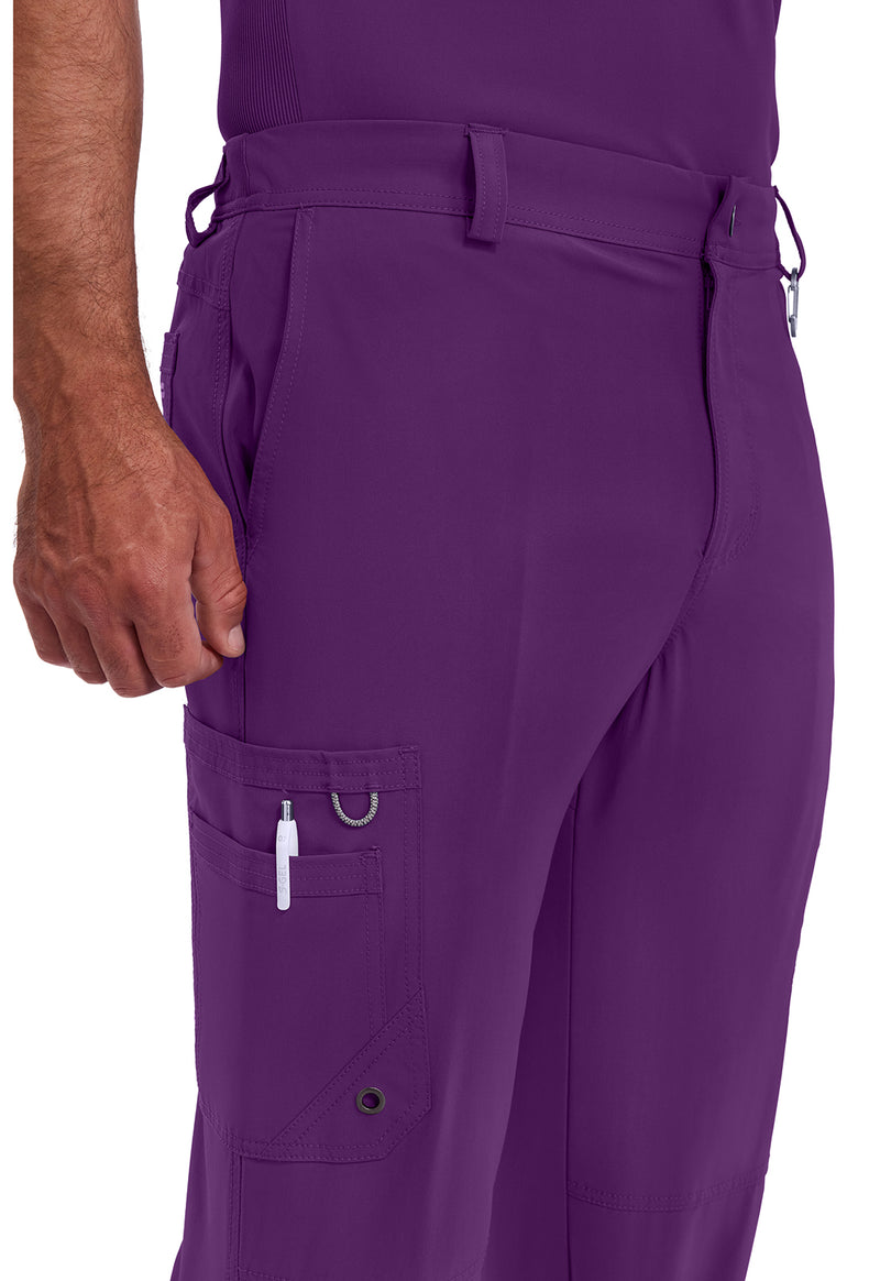 eggplant - Men's Fly Front Pant (View 3)