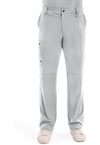 Grey - Cherokee IN Infinity Men Scrub Pants - Front View