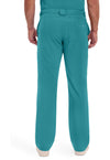 Teal Blue - Cherokee IN Infinity Men Scrub Pants - Back View