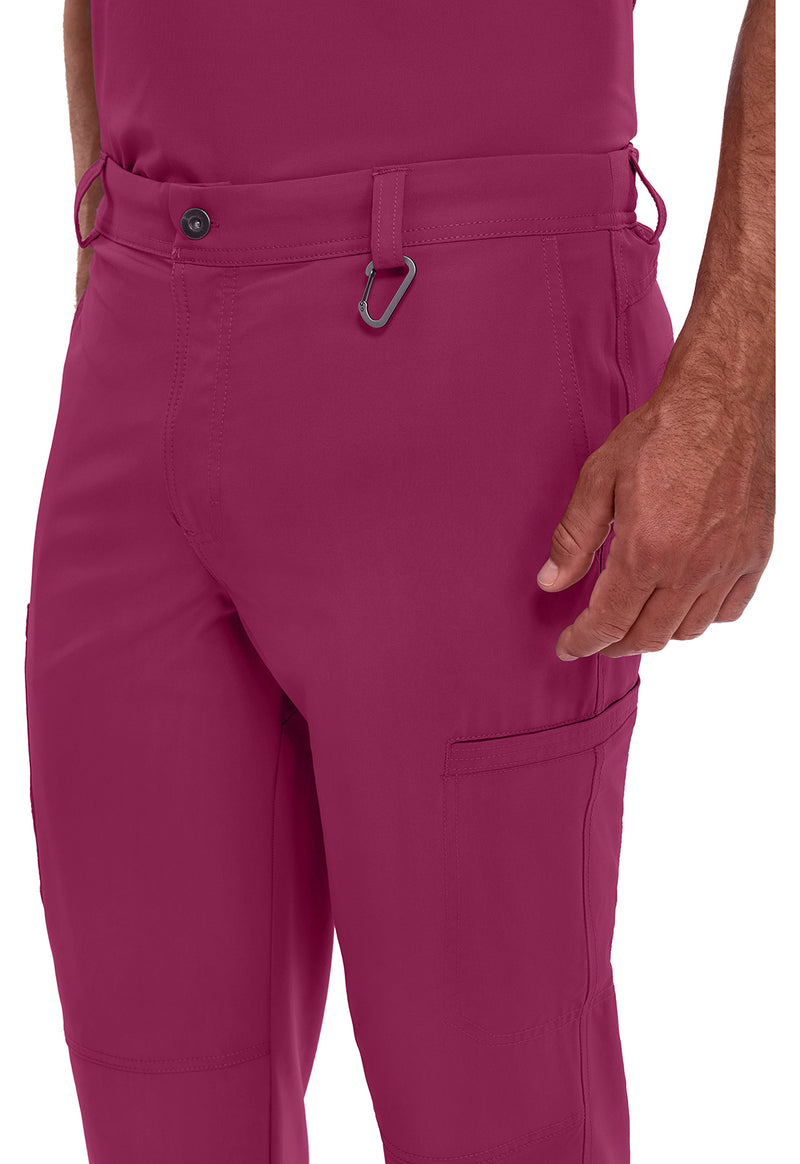 wine - Men's Fly Front Pant (View 2)