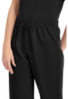 Black - Straight Leg No Pocket Pant – Short (View 2)