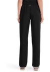 Black - Straight Leg No Pocket Pant – Tall (Back)
