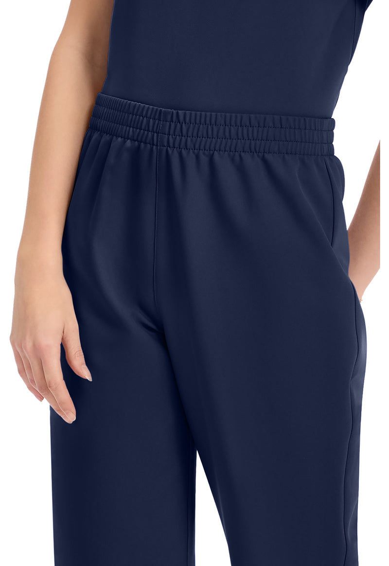 Navy - Straight Leg No Pocket Pant – Regular (View 2)