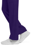 Grape - Women's Mid Rise Drawstring Trouser Cargo Scrub Pants – Tall (View 4)