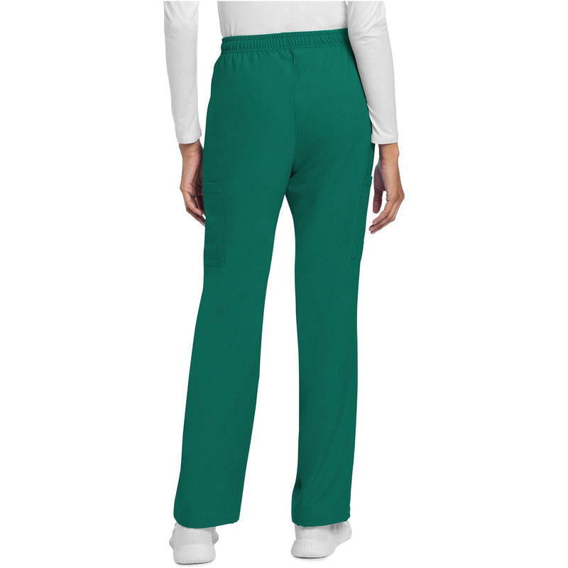 hunter green - Mid Rise Drawstring Trouser Cargo Pant