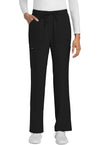 Black - Cherokee WW Originals Ultra Women Scrub Pants - Front View