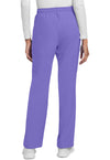 Electric Lavender - Cherokee WW Originals Ultra Women Scrub Pants - Back View