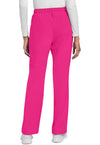 Electric Pink - Cherokee WW Originals Ultra Women Scrub Pants - Back View
