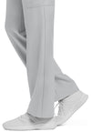 grey - Mid Rise Drawstring Trouser Cargo Pant (View 4)