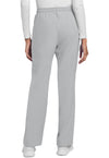Grey - Cherokee WW Originals Ultra Women Scrub Pants - Back View